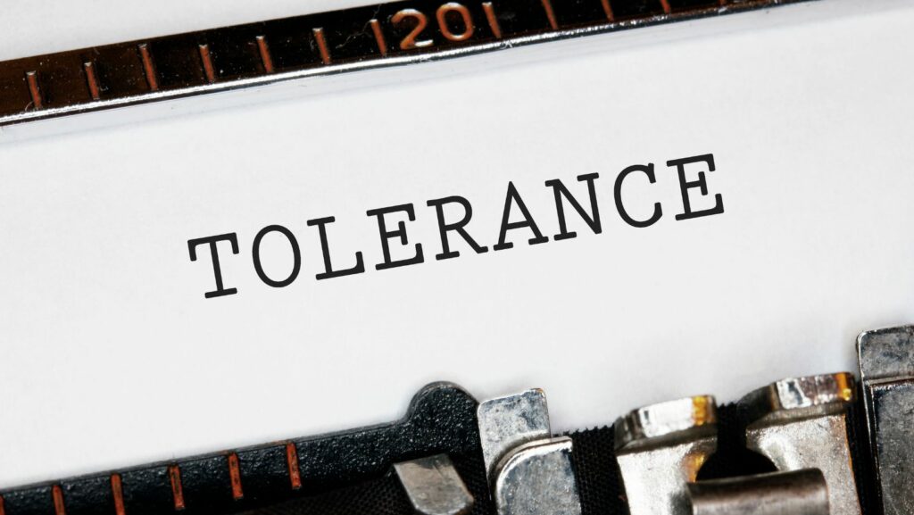 The Tolerance Paradox